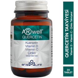 Arwell Quercetin 30 Tablet Kuersetin Takviyesi - Aris Life