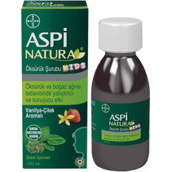 Aspinatura Kids Şurup Vanilya Çilek 120 ML - Aspinatura