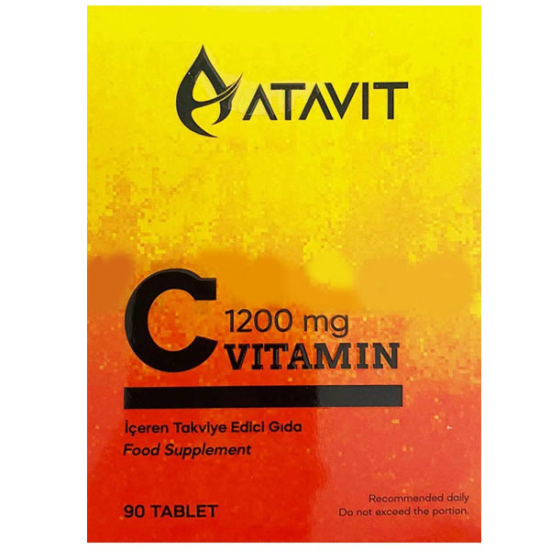 Atavit C Vitamin 1200 mg 90 Tablet - 1