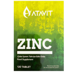 Atavit Zinc Çinko 120 Tablet - Atavıt