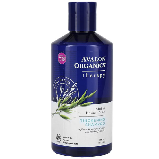 Avalon Organics Şampuan Biotin B Complex Therapy 414 ml - 1