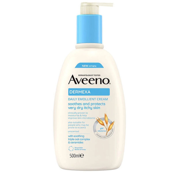 Aveeno Dermexa Daily Emollient Cream 500 ml - 1