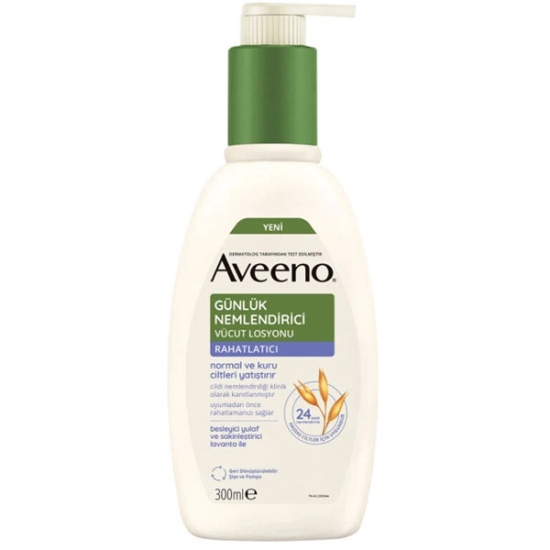 Aveeno Lavantalı Günlük Nemlendirici Vücut Losyonu 300 ml - 1