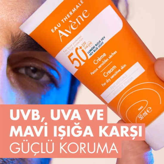 Avene Creme Parfümsüz 50 ml 50 Faktör Güneş Kremi - 3