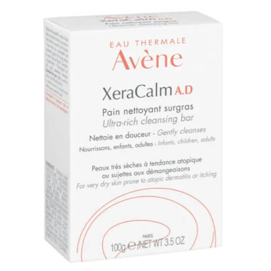 Avene XeraCalm AD Ultra Rich Cleansing Bar 100 gr Sabun - 1