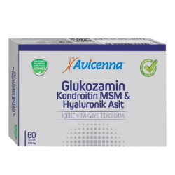 Avicenna Glukozamin Kondroitin MSM Hyaluronik Asit 60 Tablet - Avicenna