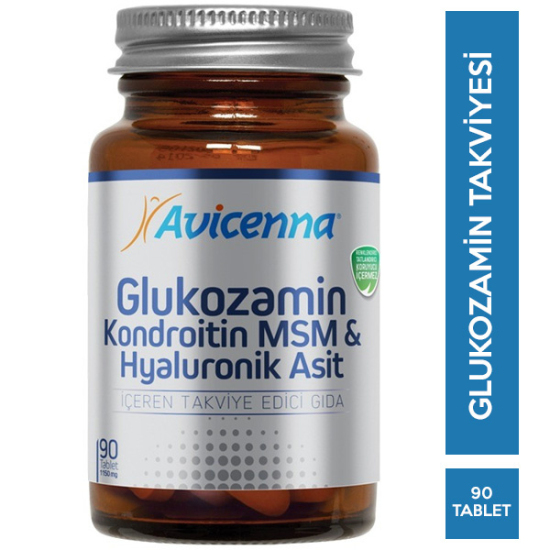 Avicenna Glukozamin Kondroitin MSM ve Hyaluronik Asit 90 Tablet - 1
