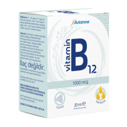 Avicenna Vitamin B12 Sprey 1000 mcg 20 ml - Avicenna