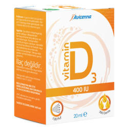 Avicenna Vitamin D3 400 IU Damla Sprey 20 ml - Avicenna