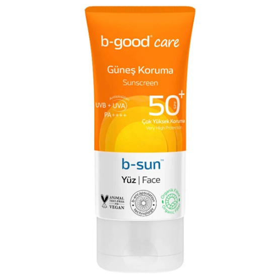 B Good B Sun SPF50 Yüz Güneş Kremi Mineral Filtreli 50 ml - 1