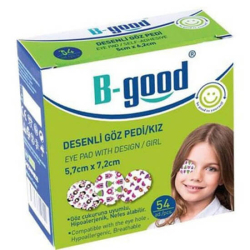 B Good Desenli Kız Göz Pedi 54 Adet - B Good