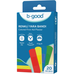 B Good Renkli Yara Bandı 20 Adet - B Good