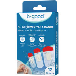 B Good Su Geçirmez Yara Bandı 12 Adet - B Good