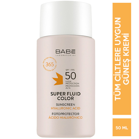 Babe Super Fluid Color Fotoprotector Spf 50 50 ML - 1