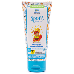 Babyton Bebek ve Çocuklar İçin Suya Dayanıklı Güneş Koruyucu Krem 100 ml - Babyton 