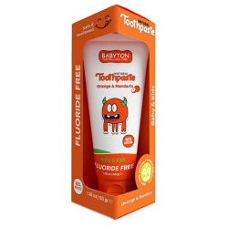 Babyton Organik Diş Macunu Portakal ve Mandalina Aromalı 50 gr - Babyton 