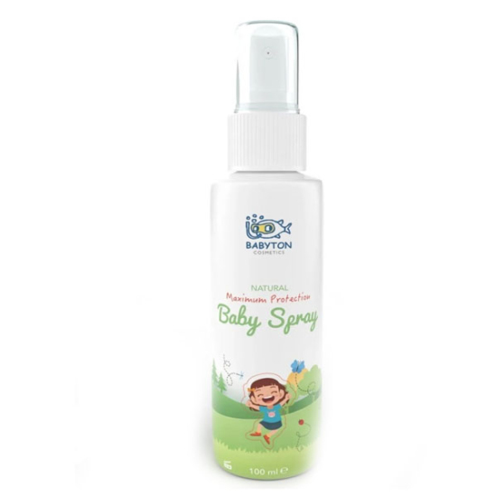 Babyton Organik ve Doğal İçerikli Vücut Koruyucu Sprey 100 ml - 1