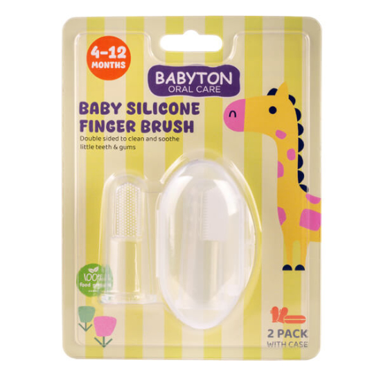 Babyton Silikon Parmak Fırça - 1