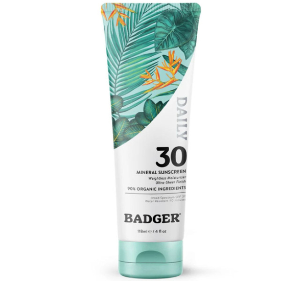 Badger Daily Mineral Güneş Kremi SPF30 118 ml - 1