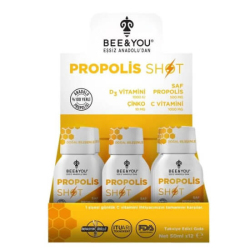 Bee You Propolis D3 Çinko C Vitaminli 50 ML 12 Shot - Bee You