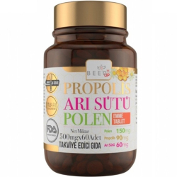 Beeo Up Propolis Arı Sütü Polen Çocuklar İçin 60 Tablet - Beeo