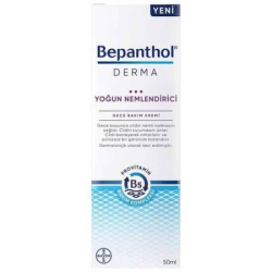 Bepanthol Derma Yoğun Nemlendirici Gece Bakım Kremi 50 ML - Bepanthol