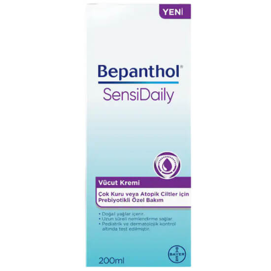 Bepanthol Sensi Daily Vücut Kremi 200 ML - 1