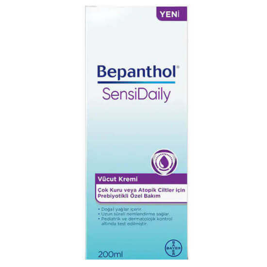 Bepanthol SensiDaily Nemlendirici Vücut Kremi 200 ml - 1
