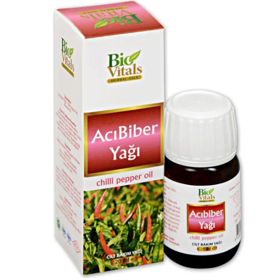 Bio Vitals Acı Biber Yağı 20 ml - 1