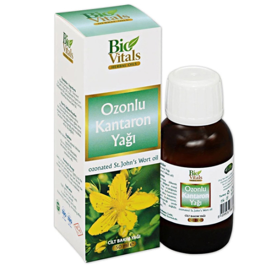 Bio Vitals Ozonlu Kantaron Yağı 50 ml - 1