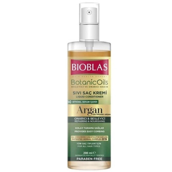 Bioblas Botanic Oils Argan Yağlı Sıvı Saç Kremi 200 ml - 1