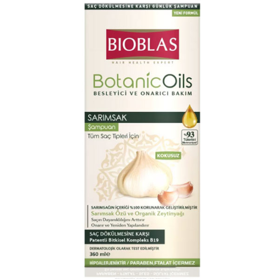 Bioblas Botanic Oils Sarımsaklı Şampuan 360 ML - 1