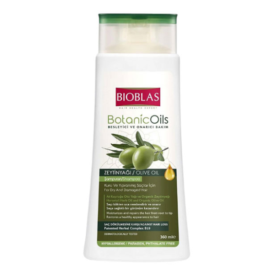 Bioblas Botanic Oils Zeytin Yağlı Şampuan 360 ML - 1