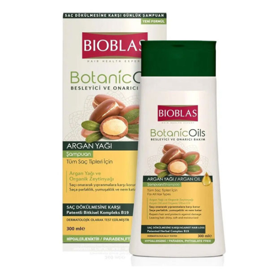 Bioblas Botanicoils Argan Yağı Şampuanı 360 ML - 1