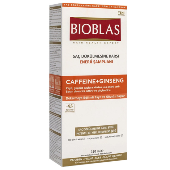Bioblas Caffeine Ginseng Şampuan 360 ml - 1