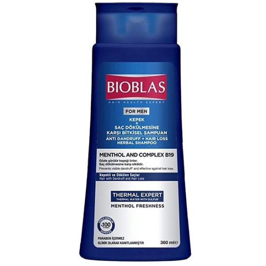 Bioblas For Men Thermal Expert Kepeğe Karşı Şampuan 360 ml - 1