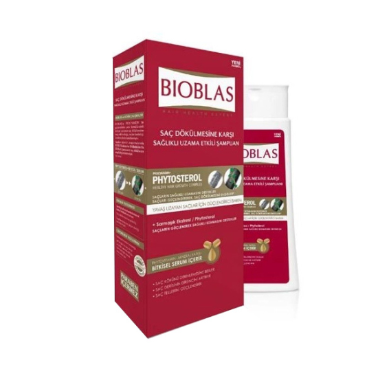 Bioblas Yavaş Uzayan Saçlar İçin Şampuan 360 ml - 1