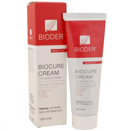 Bioder Biocure Tüy Azaltıcı Vücut Kremi 130 ML - 1