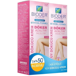 Bioder Tüy Dökücü Krem Kadınlara Özel 100 ML 2'li - Bioder