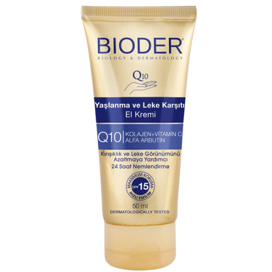 Bioder Yaşlanma Karşıtı Leke ve El Kremi 50 ml - 1