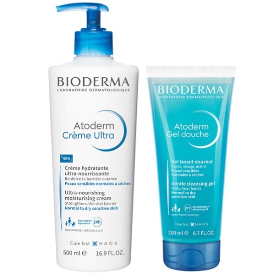 Bioderma Atoderm Cream Ultra 500 ml - Bioderma Atoderm Shower Gel 200 ml Hediye - 1