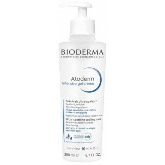 Bioderma Atoderm Intensive Gel Cream 200 ML Kuru Ciltler İçin Nemlendirici Krem - 1