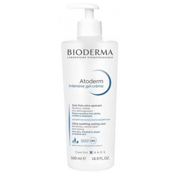 Bioderma Atoderm Intensive Gel Cream 500 ML Kuru Ciltler İçin Temizleyici - 1
