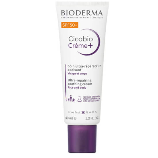 Bioderma Cicabio Krem SPF 50 40 ML Lekeli Ciltler İçin Güneş Kremi - 1