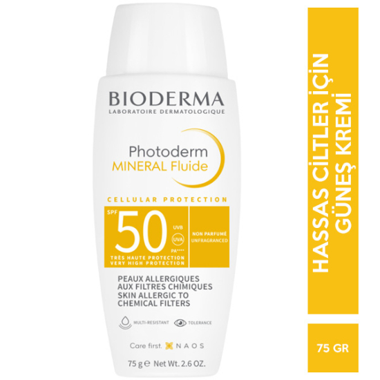 Bioderma Photoderm Mineral Fluide Spf 50 75 gr - 1