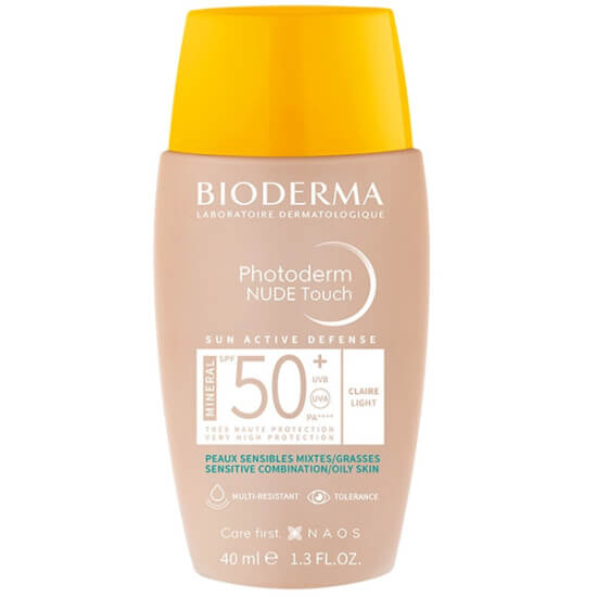 Bioderma Photoderm Nude Touch Light SPF 50 40 ML Renkli Güneş Kremi - 1