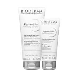Bioderma Pigmentbio Foaming Cream 200 ml + Pigmentbio Sensitive Areas 75 ml - Bioderma