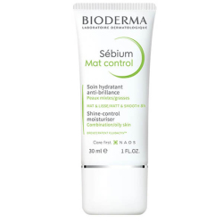 Bioderma Sebium Mat Control 30 ML Yağlı Ciltler İçin Matlaştırıcı Krem - Bioderma