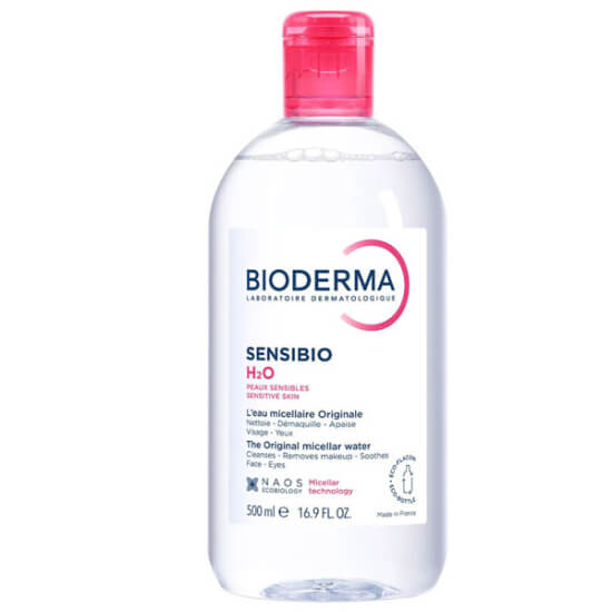 Bioderma Sensibio H2O Micelle Solüsyon 500 ML Hassas Ciltler İçin Makyaj Temizleme Suyu - 1