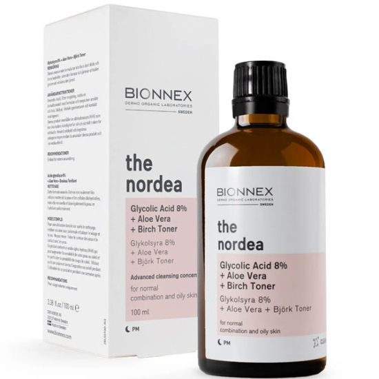 Bionnex The Nordea Glycolic Acid %8 Aloe Vera Birch Toner 100 ML - 1